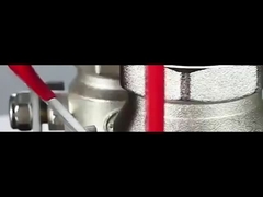 Valve à bille en laiton, à plein débit, mâle/femelle, manche à levier plat