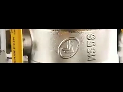 Levier manœuvre soupape de gaz en laiton femelle X femelle longs fils 5 bar 1/2 pouce