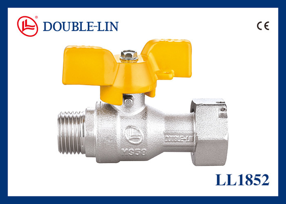 DIN259 filète longtemps 72,5 le joint en laiton des clapets à gaz de livre par pouce carré PTFE