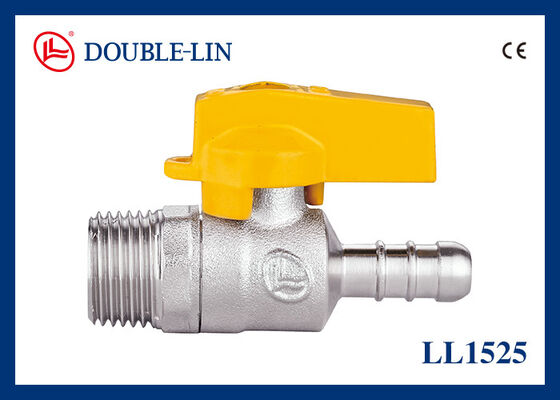 Ventilateur à bille de gaz en laiton de 1 1/2 "x 11 mm