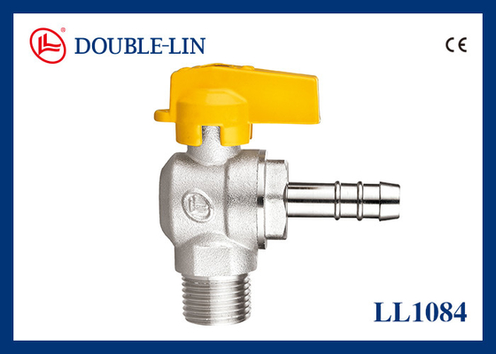 Manche en aluminium connecteur de tuyau X mâle soupapes à gaz en laiton