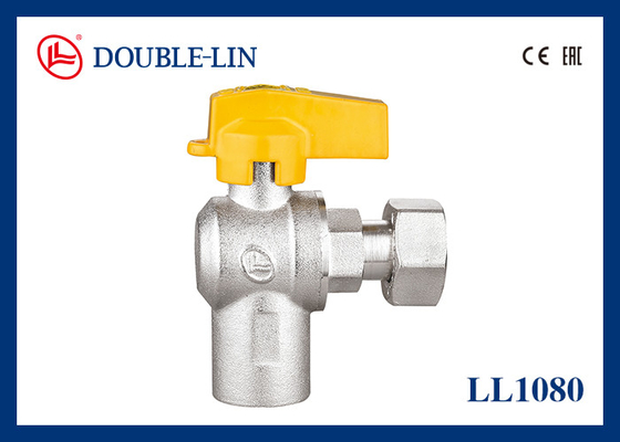X femelle tournant l'écrou femelle F3/4 clapets à gaz en laiton de » x F3/4 »