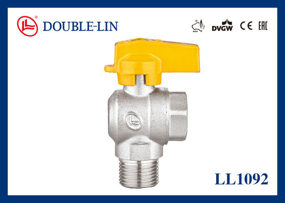 M3/4" x F3/4" Ventilateurs à gaz en laiton EN331 mâle x femelle