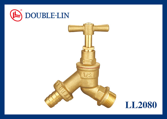 Robinet d'arrêt en laiton à ouverture lente 16 bars 1/2" x 3/4"