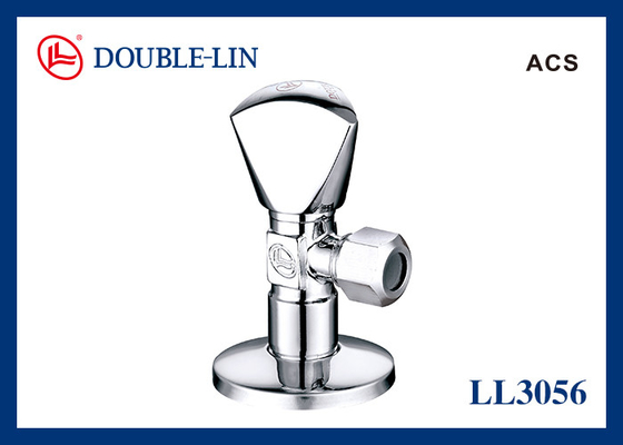 Valves d'angle en laiton simples de x 10mm de la manière 1/2 de NBR Seat »