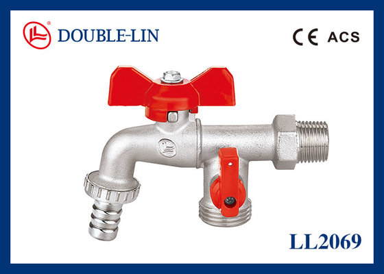 Double O Ring Stem Brass Bibcocks de machine à laver
