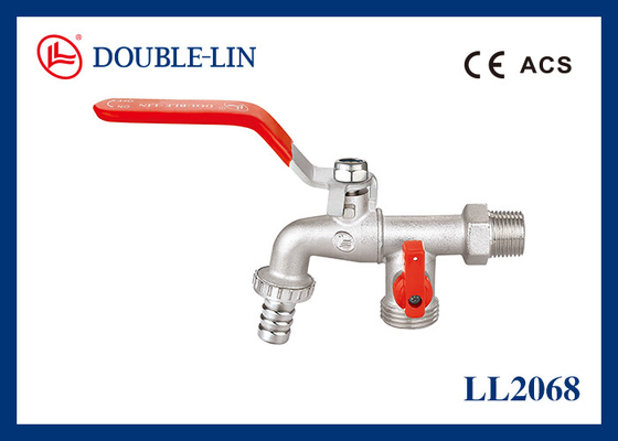 Robinets de puisage en laiton 1/2" x 3/4" x 3/4"