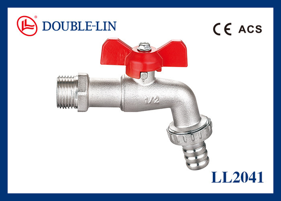 Poignées en aluminium de type T Robinets à tournant sphérique en laiton ISO228