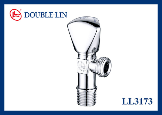 Valves d'angle en laiton de la poignée HPB 57-3 en alliage de zinc de triangle