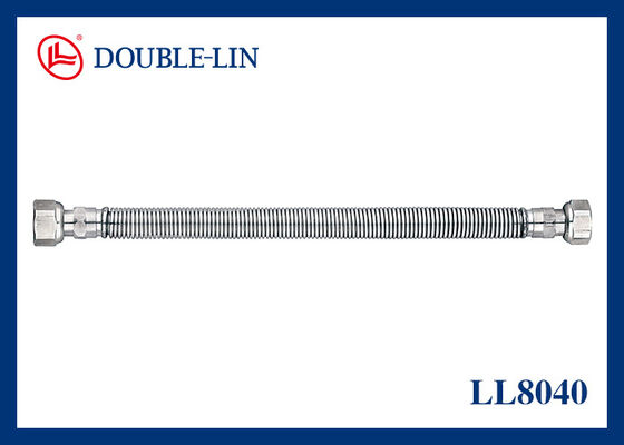 Raccord femelle X femelle, écrou, tuyau flexible annelé en acier inoxydable 10CM