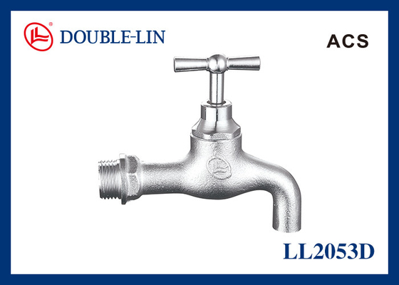 Aucune fuite Chrome n'a plaqué le coq en laiton de bavoir de HPB 57-3
