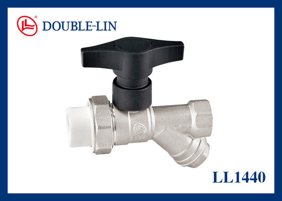 Filtre à poignée haute 3/4 pouces soupape à bille en laiton avec poignée en T