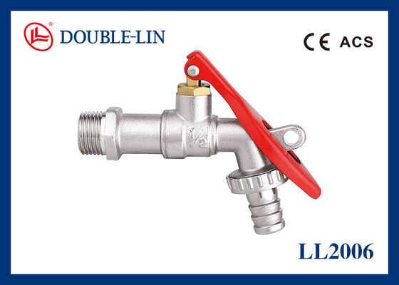 Manche en aluminium, bibcocks en laiton pour environnements à haute pression, pression de travail de 16 bar