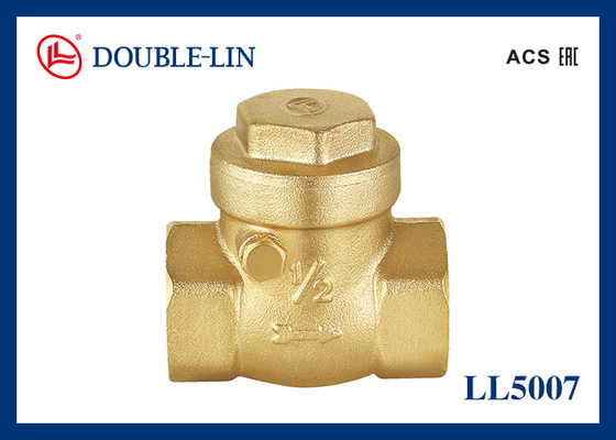 Clapet de non-retour à battant en laiton 1/2" à 4" Filetage ISO228 232 psi