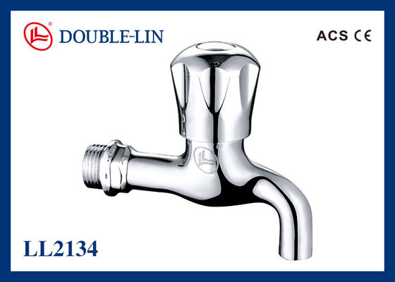Les ABS manipulent le robinet en laiton froid d'arrêt de l'eau DIN 259