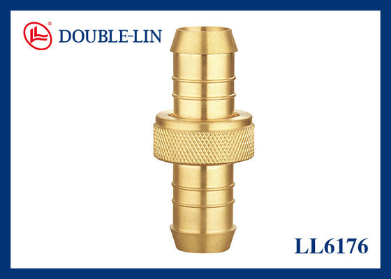 ISO228 fil 3 pièces 3/4 " connecteur double tuyau en laiton