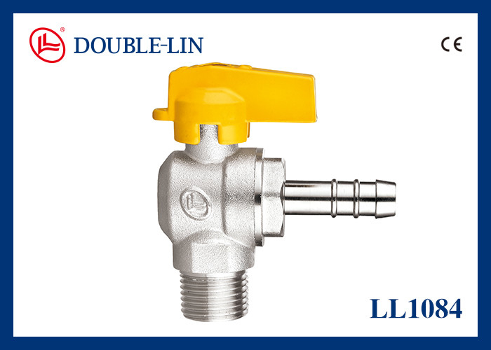 Manche en aluminium connecteur de tuyau X mâle soupapes à gaz en laiton