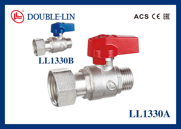 Robinet à boisseau sphérique pour chaudière HPB 57-3 avec poignée en aluminium
