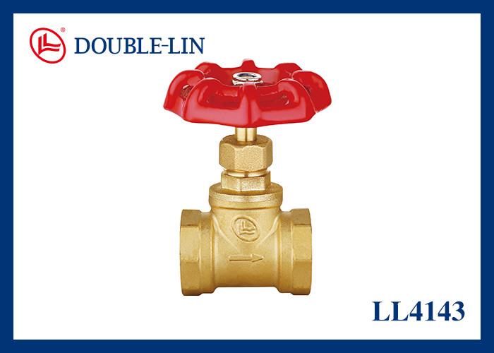 Robinet d'arrêt en fonte à poignée en fonte 1/2"-2" Femelle x Femelle 16 Bar Pression de service Étanchéité PTFE