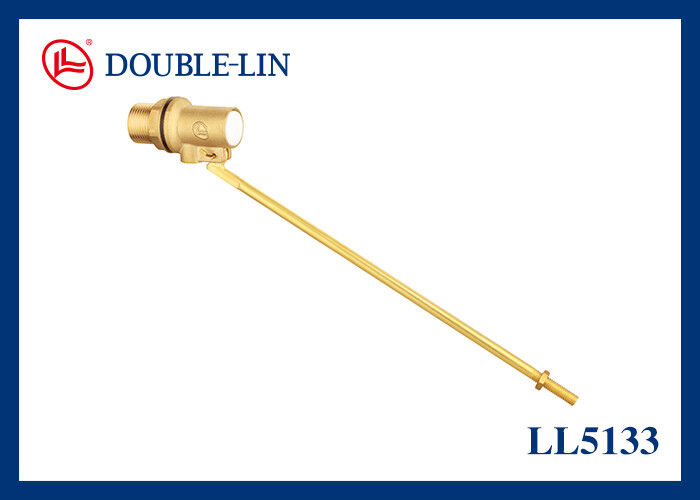 Robinet à flotteur en laiton 1/2" filetage mâle pression 16 bars -10℃ à 120℃