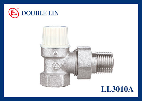 Laiton de HPB 57-3 10 valves à angles de la barre 1/2 » Lockshield